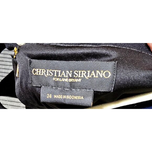 Christian Siriano For Lane Bryant Black Sleeveless Dress 24 - Picture 5 of 12